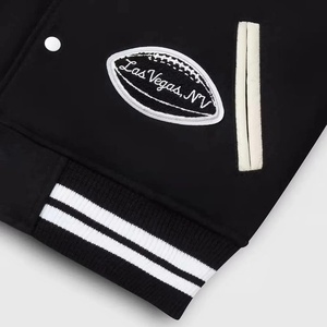Fabricant de vestes universitaires, veste pull universitaire personnalisée, maillot de football pour hommes, veste de baseball vierge pour hommes en gros - Product Image 4