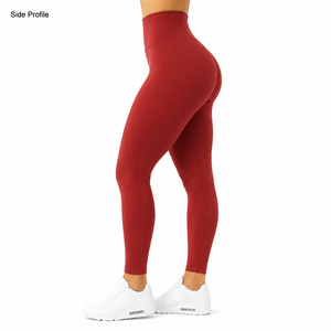 Custom Women's Scrunch Bum Seamless Gym Leggings High Waist Nylon Spandex <b>Butt</b> <b>Lifting</b> Workout Yoga <b>Pants</b> - Product Image 2