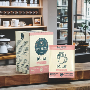 Dalakon da LAT arabica กาแฟบดรสชาติเป็นกรดกาแฟหยดพรีเมี่ยมที่มีคาเฟอีนบรรจุในกล่องปิดผนึกซิป - Product Image 2