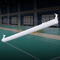 Fabricant chinois de luminaires pour terrains de badminton, éclairage anti-éblouissement pour salle de badminton, UGR<19, éclairage sportif pour terrain de pickleball