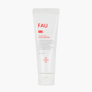Crema SOS de FAU, Crema Humectante y Nutritiva, 71% Aloe Barbadensis, Alantoína, Apoyo para la Barrera Cutánea, para Todo Tipo de Piel, 80g - Product Image 1