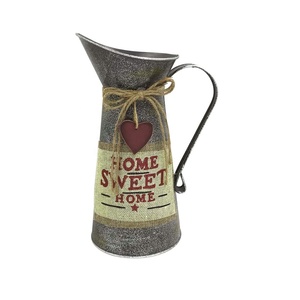 Pichet à eau en métal galvanisé de qualité superfine pour table de mariage verres décoratifs avec bande dorée pour les occasions de fête - Product Image 4