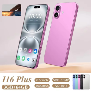 สมาร์ทโฟน I16 Plus ระบบแอนดรอยด์ใหม่เอี่ยม ราคาประหยัด ปลดล็อคแล้ว มือถือแท้ - Product Image 2