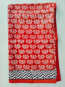 Indian Handmade Colorful Hand Block Print Cotton Scarf <b>Wrap</b> <b>Sarong</b> for Women Wholesale Supplier Custom Printed - Product Image 1