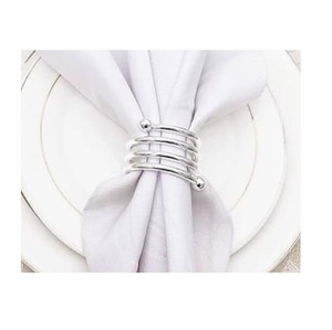 <b>Top</b> Trending Handmade <b>Decorative</b> Custom Shape Tissue Holder Metal Napkin Ring Customized Napkin Ring Holder For Dinner <b>Table</b> - Product Image 2