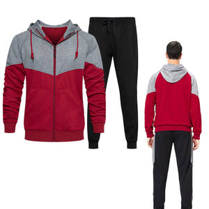 Conjunto deportivo informal que absorbe el sudor, conjunto de sudadera y pantalones deportivos para hombre, conjunto deportivo 100% algodón de Pakistán - Product Image 5