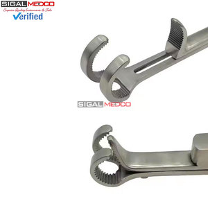 Pinzas de sujeción ósea para gatos de acero inoxidable de alta calidad, instrumentos quirúrgicos ortopédicos veterinarios Lowman, fuente de alimentación manual - Product Image 3