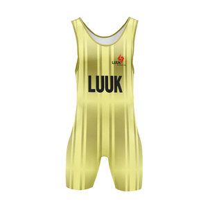 Combinaison de lutte américaine personnalisée pour hommes, professionnelle, durable, légère, extensible, respirante, séchage rapide, vêtements de MMA - Product Image 1