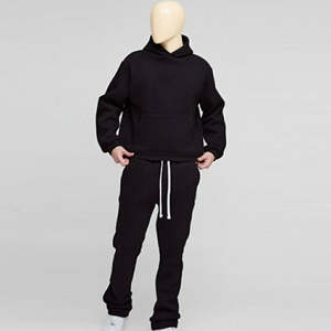 Conjunto Deportivo de Alta Calidad con Pedrería para Hombre, Traje Deportivo Ajustado 100% Algodón, Estilo Urbano - Product Image 1