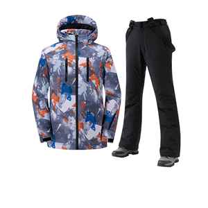 SUMROOS Custom Men's Winter Ski Suit Men Skiing Snowboarding <b>Jacket</b> and Pants Waterproof Outdoor Sport Set - Product Image 3