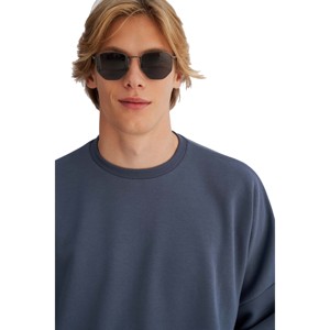 Conjunto de Sudadera y Pantalón Jogger Premium Oversize con Cuello Redondo, 400 GSM, Felpa de Algodón Gruesa, Hombros Caídos, Estilo Urbano y de Descanso - Product Image 4
