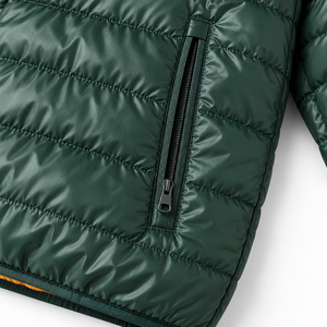 Wholesale Men's Lightweight Puffer <b>Jacket</b> Quilted Windproof Winter Coat Custom Logo Full Zip Outdoor OEM Manufacturer Supplier - Product Image 5
