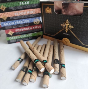 ปลายท่อทำจากใบปาล์มทำจากไม้และแก้วทำจากไม้มะเกลือไม่ผ่านการกลั่นอย่างช้าๆผลิตภัณฑ์ระดับพรีเมียมปราศจากกลูเตน - Product Image 2