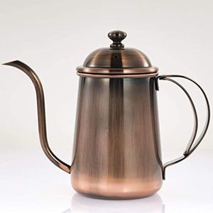Stylish Metal Coffee And Tea Pot Elegant <b>Beverage</b> <b>Serving</b> Kettle For Home Kitchen Dining And Tea <b>Serving</b> - Product Image 1