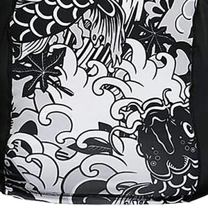 Haut de compression à manches longues pour homme, imprimé par sublimation, séchage rapide, pour entraînement hardcore et combat MMA - Product Image 3