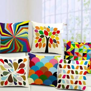 Fundas de Cojín Cuadradas de Algodón al por Mayor, Estilo Liso, Decorativas para Sofá, Dormitorio y Sala de Estar - Product Image 5