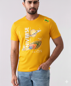 Camisetas Personalizadas Estampadas en Rojo para Hombre/Mujer $1.3 Blancas Lisas con Patrón Sólido e Impresión de Logotipo Personalizado - Product Image 3