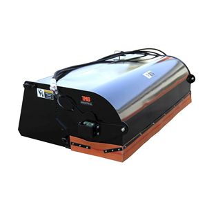 Spazzatrice a benna TMG PS72 da 72 pollici per skid steer, compatibile con motori da 45-75 HP, spazzole da 22 pollici di diametro, nuovo motore a flusso standard - Product Image 1