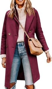 High Demand Trendiness Overcoat Elongated Trench <b>Coats</b> Warm Woolen <b>Long</b> Length Breathable Outdoor Trench Over <b>Coats</b> With Belts - Product Image 3