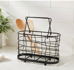 Porte-serviettes en fer noir élégant fait main avec un design solide, un essentiel pour la maison, idéal pour les mariages, les tables à manger et la salle de bain - Product Image 5