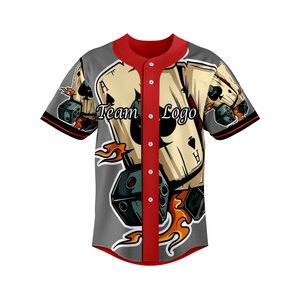 Camiseta Deportiva de Béisbol de Alta Calidad, Transpirable, Cómoda, para Entrenamiento y Partidos - Product Image 3