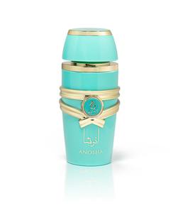 Perfume ANOSHA 100ml de Ayat Perfumes Original Dubai, Aroma Amaderado Árabe de Larga Duración, Eau de Parfum en Spray para Mujer - Product Image 2