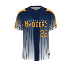 Factory Custom Crew Neck Baseball Jersey Half Sleeve Personalized Team Baseball <b>Shirt</b> OEM ODM Wholesale Sportswear - Product Image 1