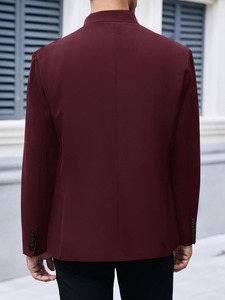 Veste Alpinesque Traditionnelle Bavaroise Premium pour Homme en Laine, Col Mandarin, Idéale pour Affaires et Mariages - Product Image 5