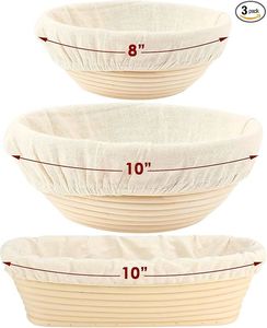 Molde para Pan y Pastel de Ratán Sostenible Premium, Juego de Herramientas para Hornear, Utensilios de Cocina Naturales No Tóxicos, Venta al Por Mayor - Product Image 5