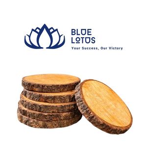 Posavasos de Madera Ecológica Natural DISPONIBLES |   Tabla de Madera Maciza, Duradera y Lisa para Servir Té - Product Image 1