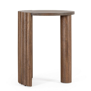 Minimalist <b>Round</b> <b>Wood</b> <b>Coffee</b> <b>Table</b> Handmade Midcentury Modern Eco-Friendly Lightweight Living Room Furniture - Product Image 1