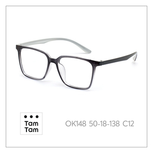 Tam Tam OK148 Rectangle Full Rim <b>Eyeglasses</b> 50-18-138 C12 Anti-Uv Unisex Adult <b>Frames</b> - Product Image 3