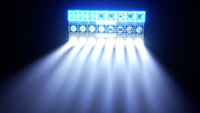 Projecteur LED Stroboscopique Professionnel RGB 4-en-1 à Effet Wash, Contrôle DMX512 pour DJ, Bar, Concerts et Événements – Vente Flash