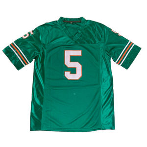 Venta al por Mayor de Camisetas de Fútbol Americano Personalizadas de Manga Corta para Hombre y Mujer, Impresas en Alta Calidad, Colores y Logotipo Personalizados, Venta Directa de Fábrica - Product Image 1