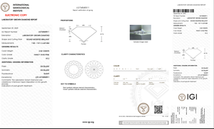 Diamante de Laboratorio de 2.02ct, Corte Brillante Redondo, Color Rosa Intenso VS2, Certificado IGI para Joyería - Product Image 6