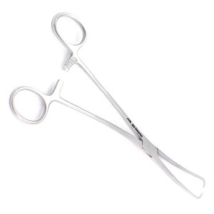 Instrument chirurgical en acier inoxydable, certifié CE, tenacule manuel, forceps tenacule, 9,50 pouces, double courbure, orthopédique - Product Image 5