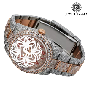 Montre de luxe pour homme, style hip-hop, sertie de diamants moissanite, idéale pour le streetwear urbain et les festivals de musique - Product Image 3