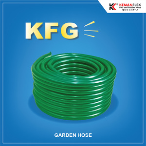 Tuyau d'arrosage flexible en PVC vert et bleu pour l'irrigation des jardins, 1 pouce, utilisation extérieure - Product Image 2
