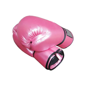 Nouveaux gants de boxe professionnels en cuir pour adultes - Gants d'entraînement respirants à lacets pour le taekwondo et le muay thai - Product Image 5