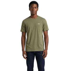 Camiseta de Algodón Grueso para Hombre con Logotipo Personalizado, Cuello Redondo, Estilo Casual Urbano, Transpirable, Manga Corta, Marca Privada OEM - Product Image 3