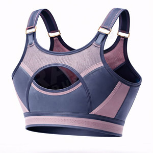 Sujetador Deportivo para Mujer, Soporte Medio, para Entrenamiento, Tejido Suave, Cómodo para Uso Diario - Product Image 2