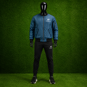 Custom Wholesale Men's Slim Fit MA-1 Flight Bomber <b>Jacket</b> Blue Windproof Waterproof Casual Streetwear Varsity <b>Pilot</b> <b>Jackets</b> - Product Image 3