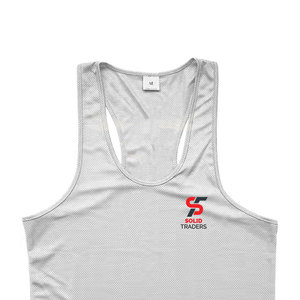 เสื้อกล้ามผู้ชายเนื้อผ้าตาข่ายเนื้อนุ่มสวมใส่สบายสวมใส่สบาย - Product Image 4