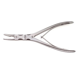 Beyer Stille Bone Rongeur Courbé en Acier Inoxydable, Pince à Os Manuelle, Instrument Chirurgical Orthopédique Modèle JS-SI-BBB-001 - Product Image 2