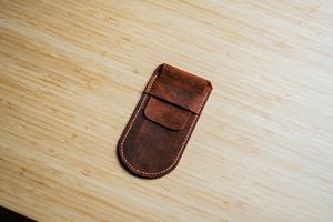 Étui de montre en cuir, organiseur de voyage, pochette de protection personnalisée pour montre avec broderie de style féminin LWP-0035 - Product Image 6