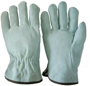 Guantes de piel de cabra de grano completo de alta calidad, resistentes al calor y para soldar, guantes de cuero para soldadores. - Product Image 1