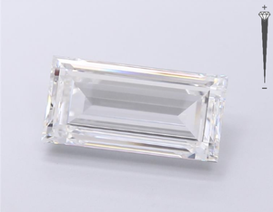Diamante Cultivado en Laboratorio con Certificación IGI, Corte Baguette de 4.73 CT, Color E, Claridad VVS2, CVD LG 671462577 ROYAL GEMS, Super Joyería - Product Image 4