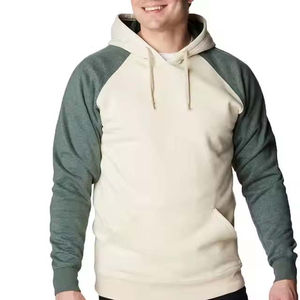 Sudaderas con Capucha para Hombre al por Mayor 2025, Moda Americana, Deportivas, Tallas Grandes, con Tela de Dos Tonos, 100% Algodón - Product Image 1