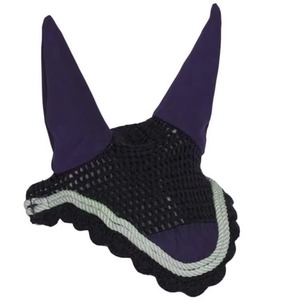 Dernier design, bonne qualité, bonnet anti-mouches pour cheval, disponible en nouveau design et toutes les couleurs, voile anti-mouches équestre pour cheval - Product Image 2