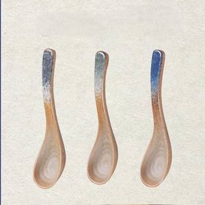 Vaisselle de cuisine japonaise, petite cuillère à riz en céramique rétro créative, design rétro créatif, cuillère japonaise par Universal Overseas - Product Image 5